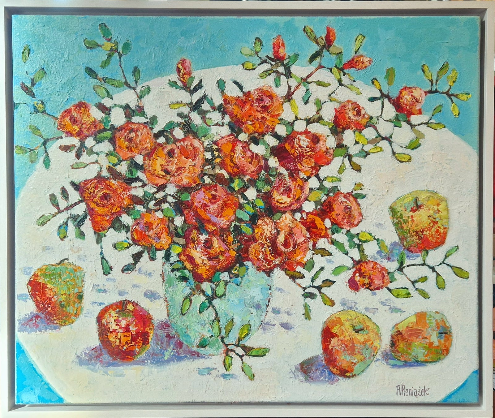 Ania Pieniazek - 'Red Roses and Apples'