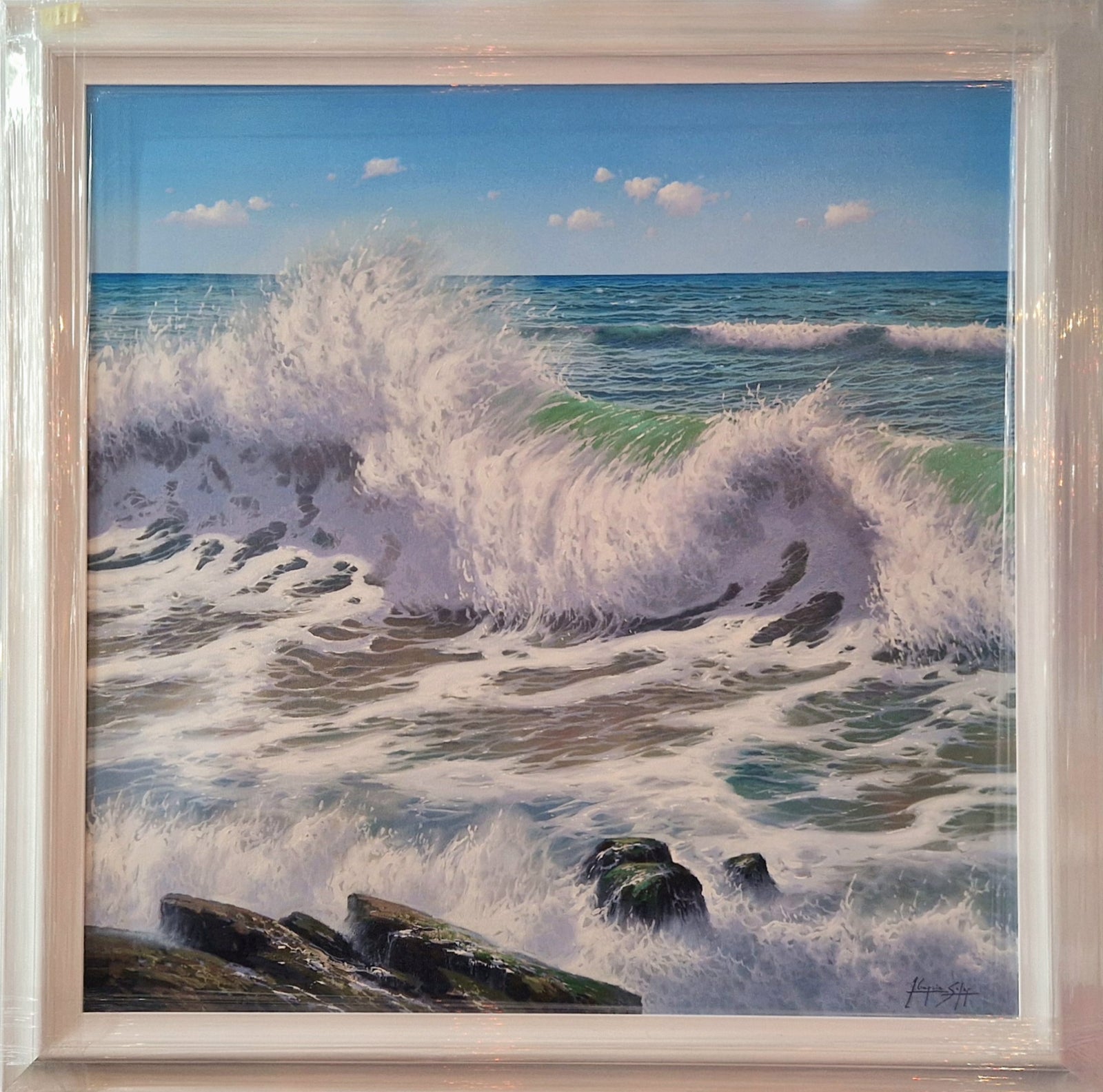 Antonio G Soler (also known as Joan Puerto)- 'Crashing Waves'
