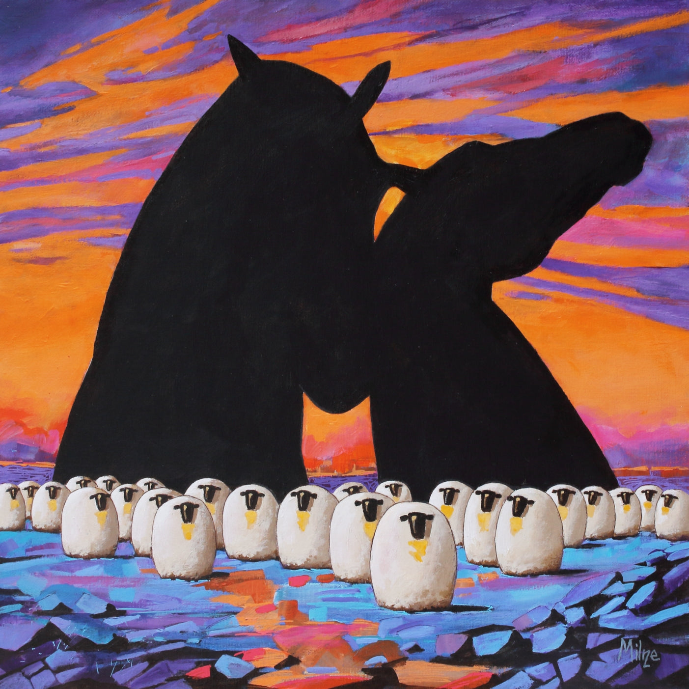 Stan Milne - 'A Gathering of Mythological Creatures'