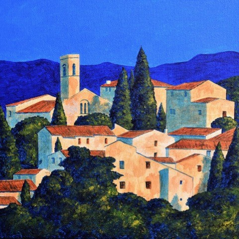 Anthony Barber - 'Hilltop Village, Tuscany, Italy'