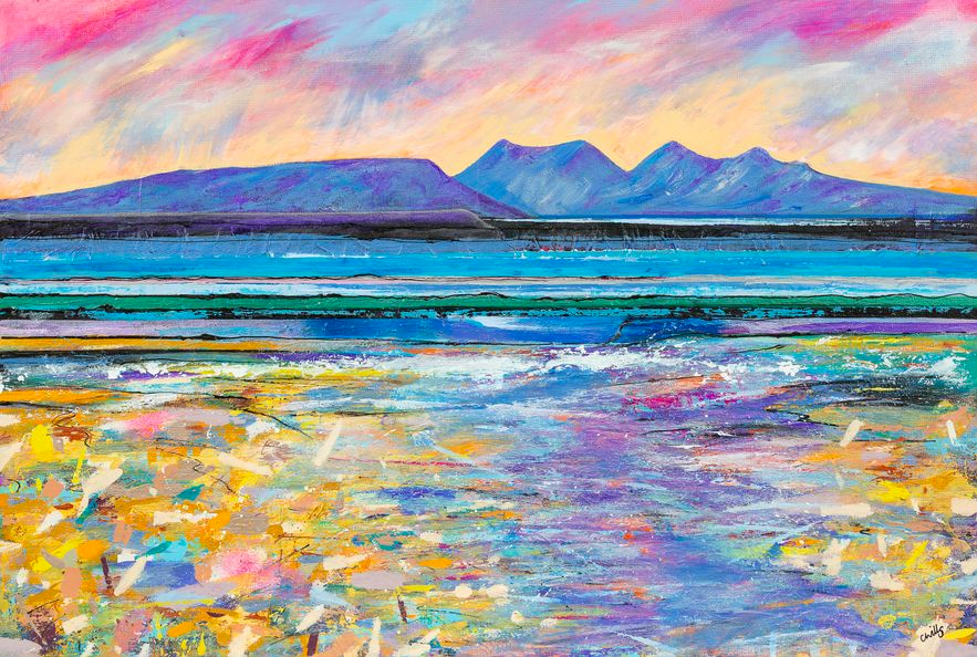 Claire Wills - 'Arisaig Gloaming'