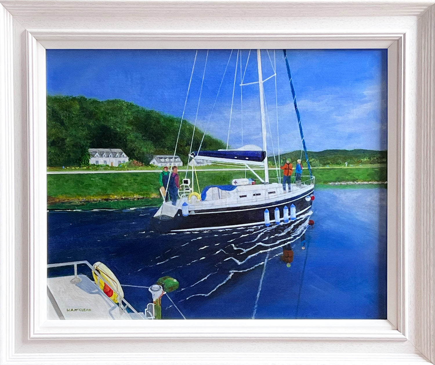W A McClean - Crinan Canal, Argyll