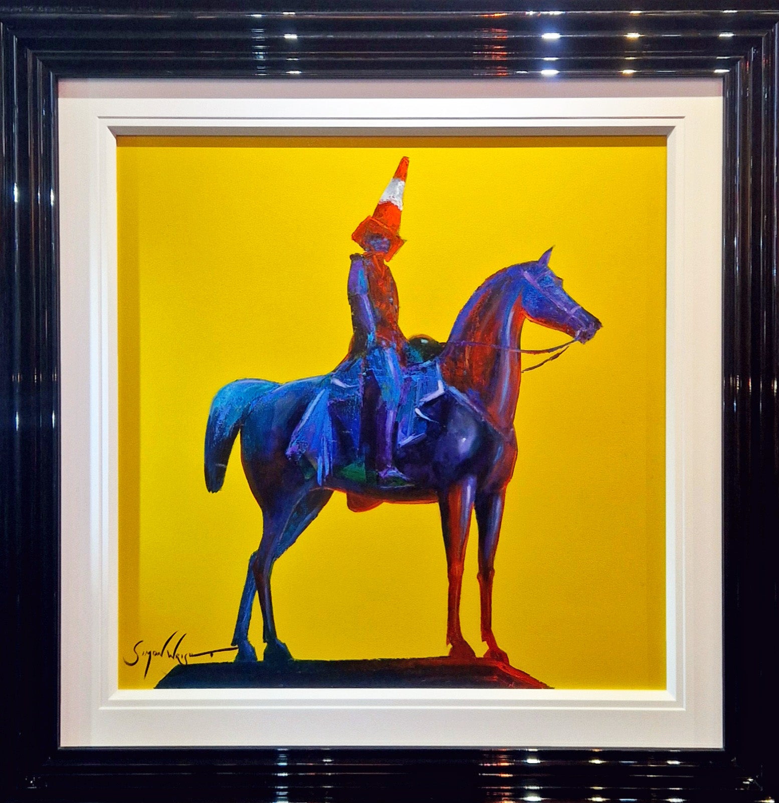 Simon Wright - Duke of Wellington (yellow)