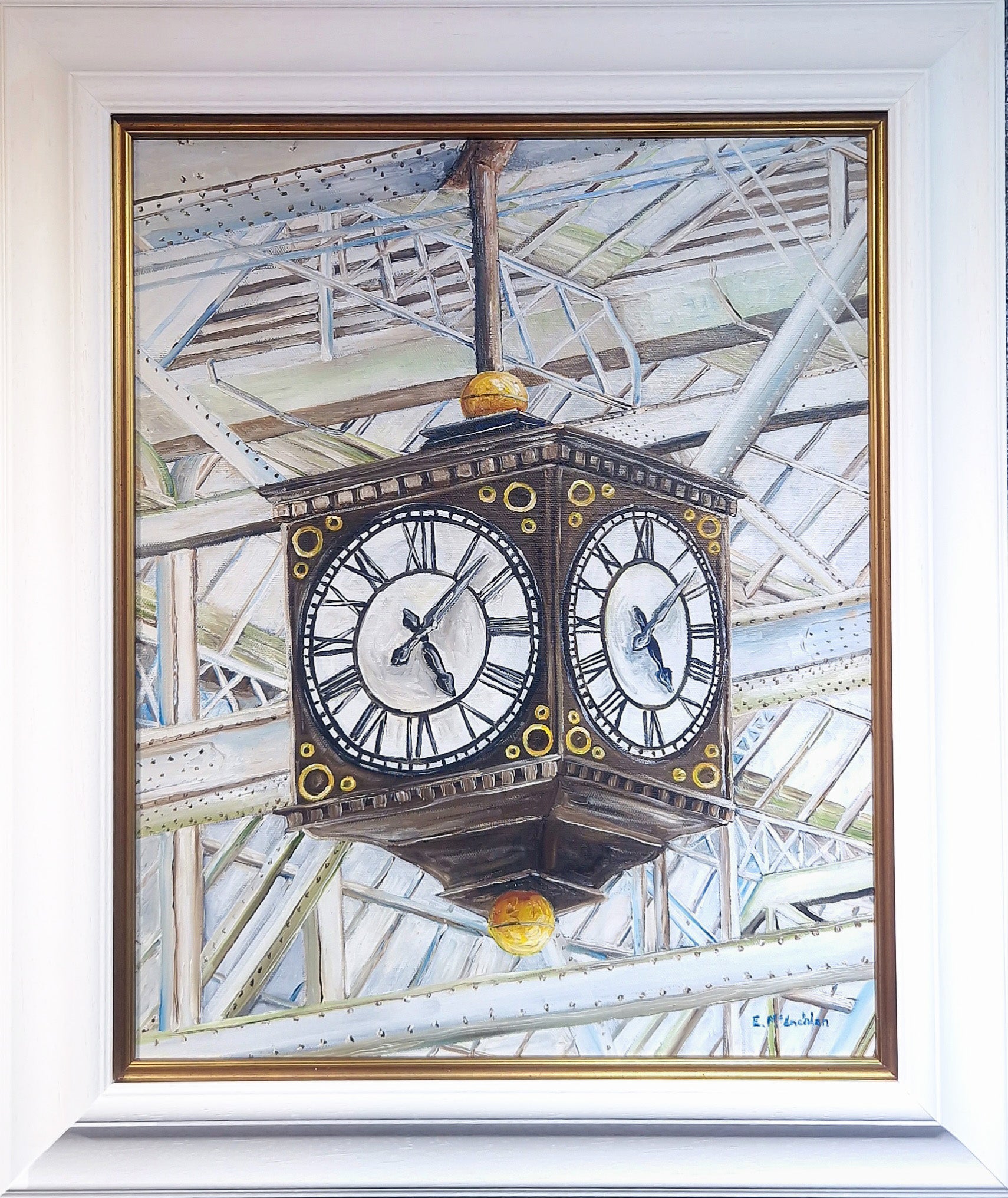 Emma McLachlan - 'Glasgow Central Clock'