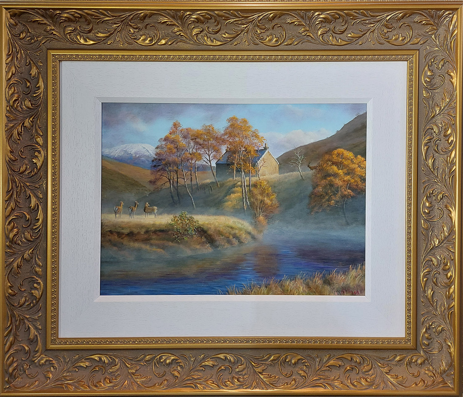 Gerry Hillman - Looking Through East Steonaig Bothy