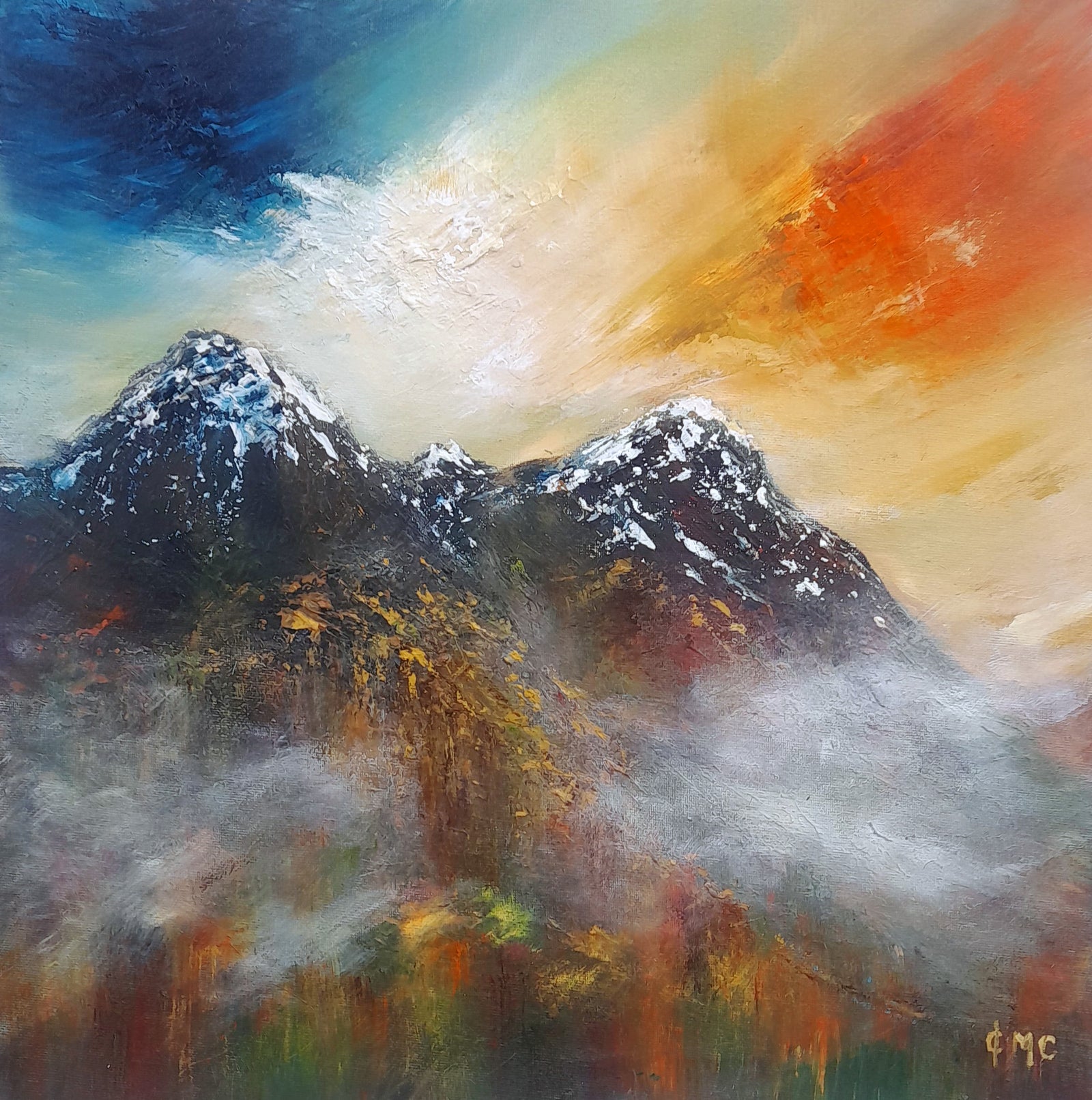 Grace Cameron - 'Autumn Mist Over the Sister'