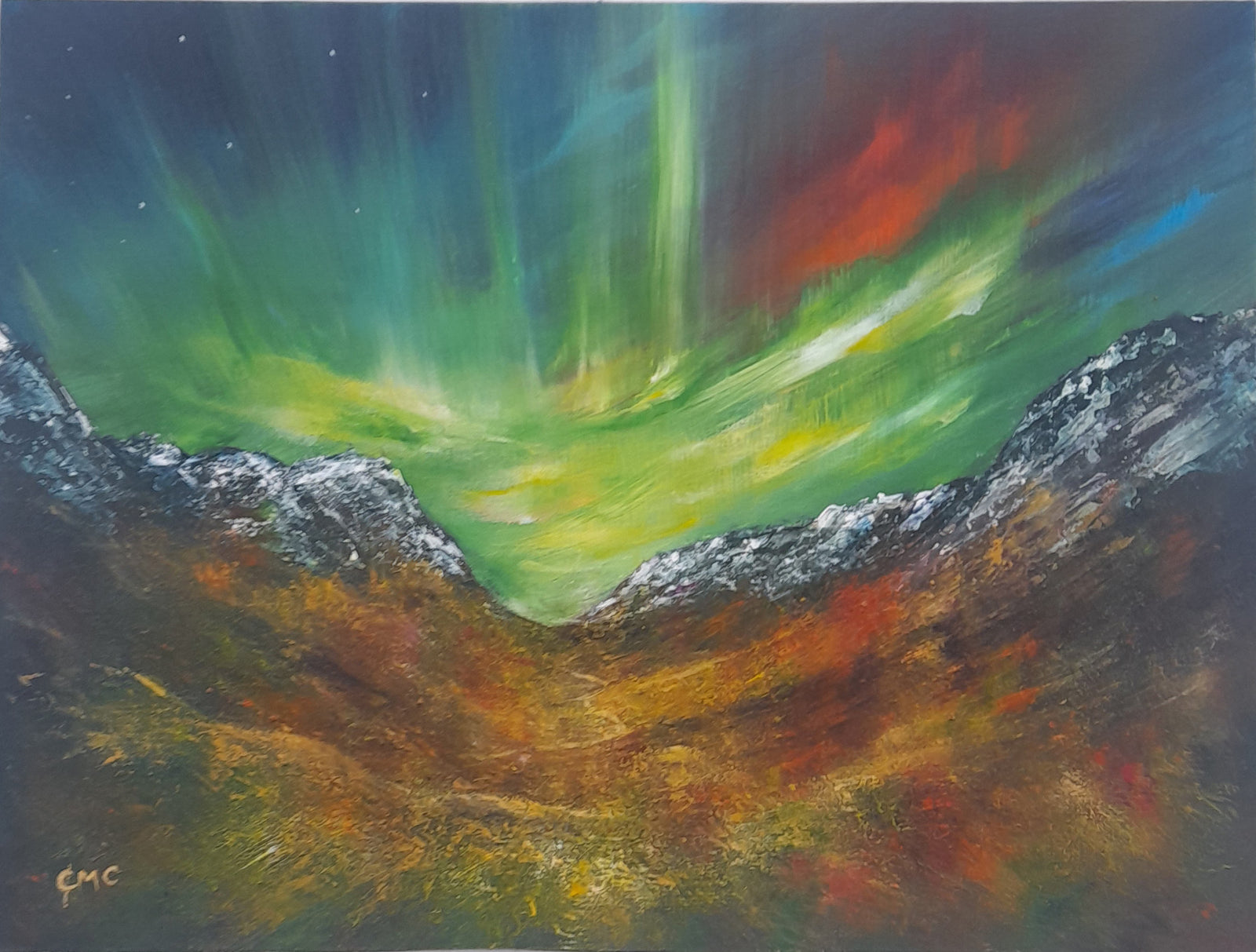Grace Cameron - 'Northern Lights into Glencoe'