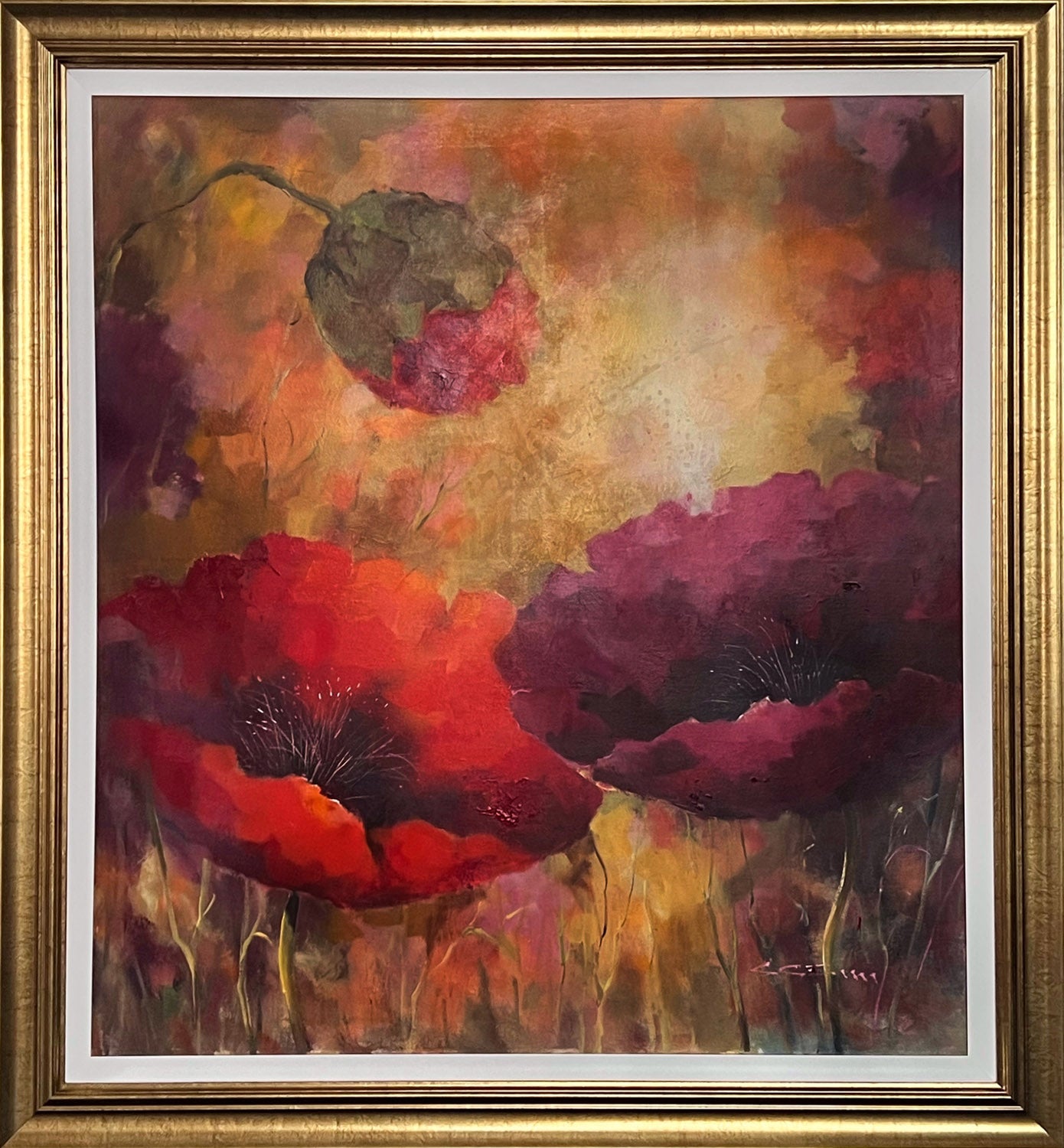 Gunther Georg Burr - Dazzling Poppies III