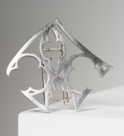 Honor Dodd - 'Grisaille 1' Brooch