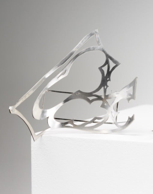 Honor Dodd - 'Grisaille 3' Brooch