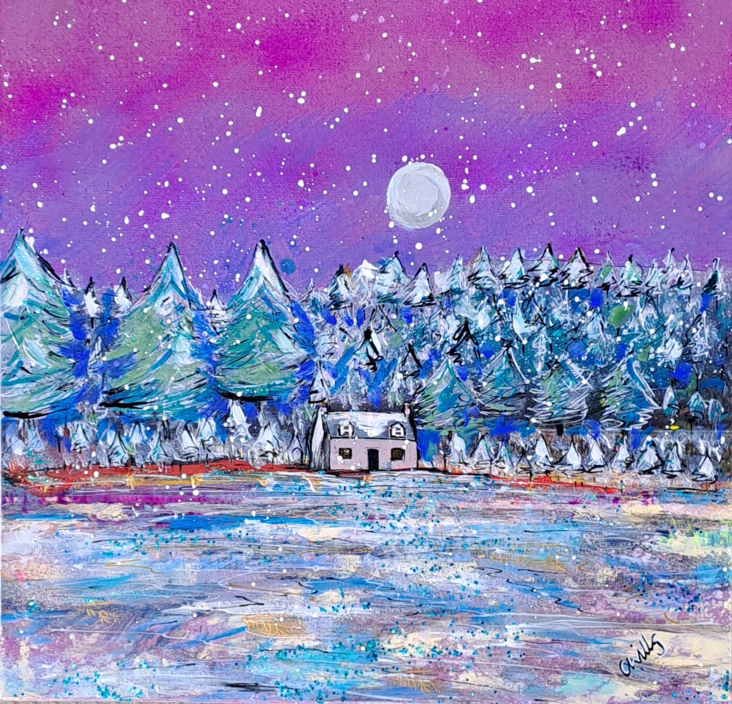 Claire Wills - 'Winter Moon'