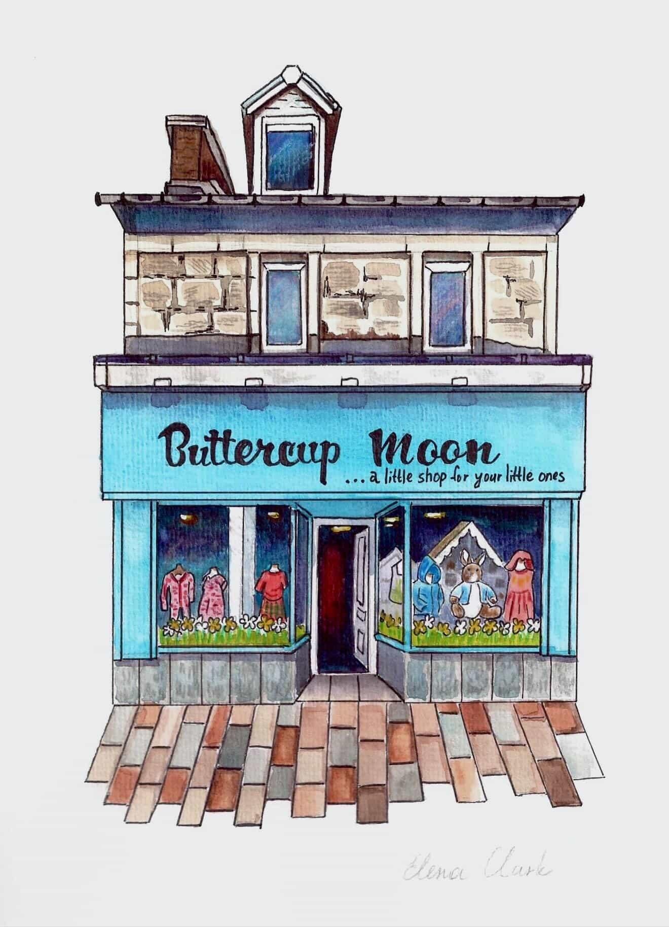 Elena Clark - 'Buttercup Moon, Helensburgh'