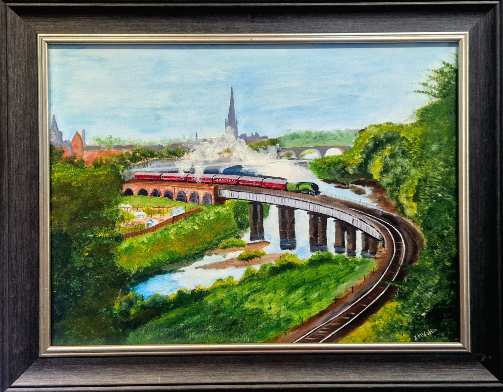 Ian McCubbin - 'A4 Pacific Golden Plover Leaves Perth'