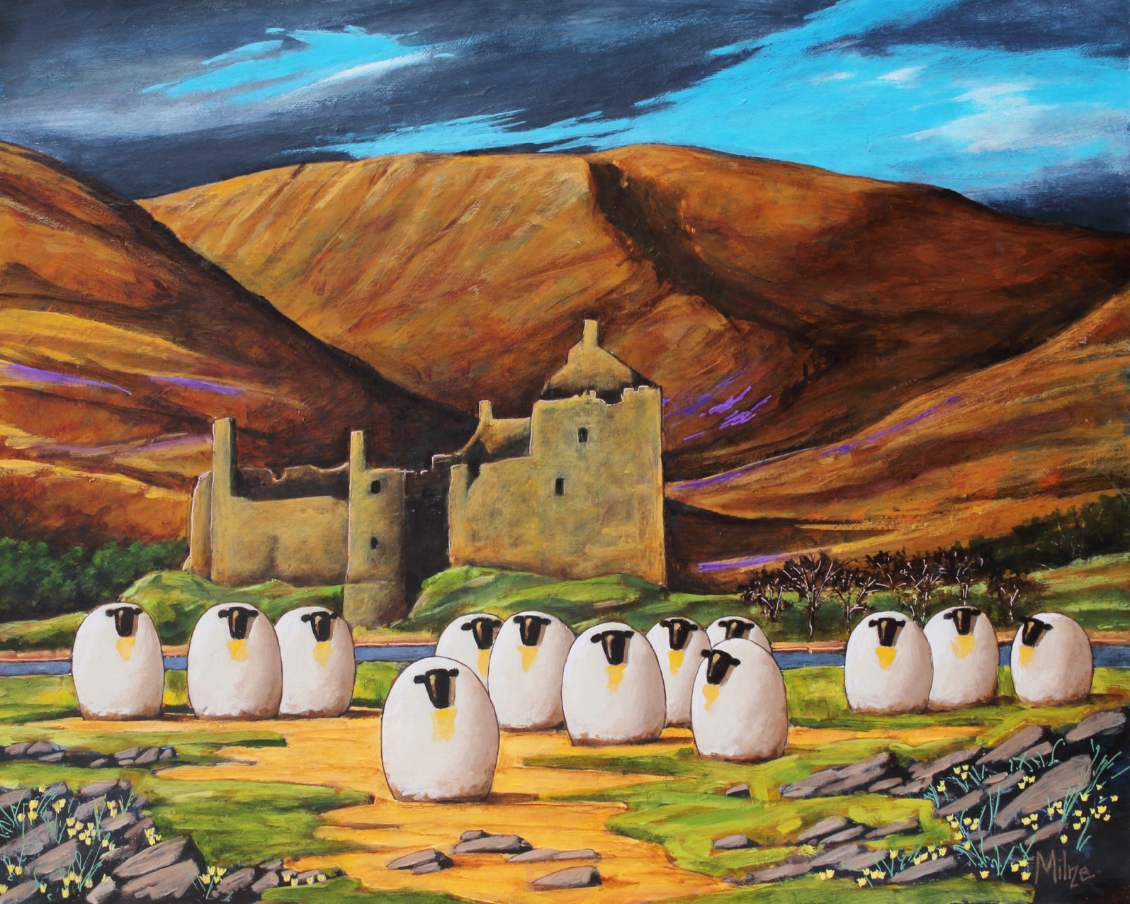 Stan Milne - 'Kilchurn Castle'