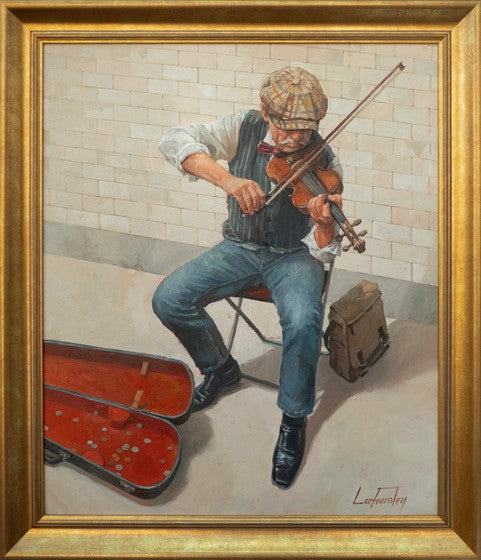 Lee Fearnley - 'The Busker'