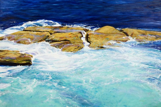 Lorraine McMillan - 'Bondi Rocks'