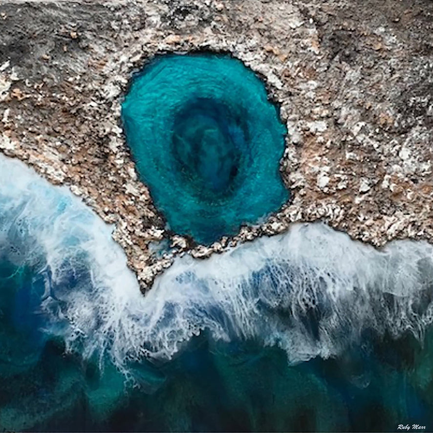 Ruby Marr - ‘Natural Topaz Hole at Pedro St James’