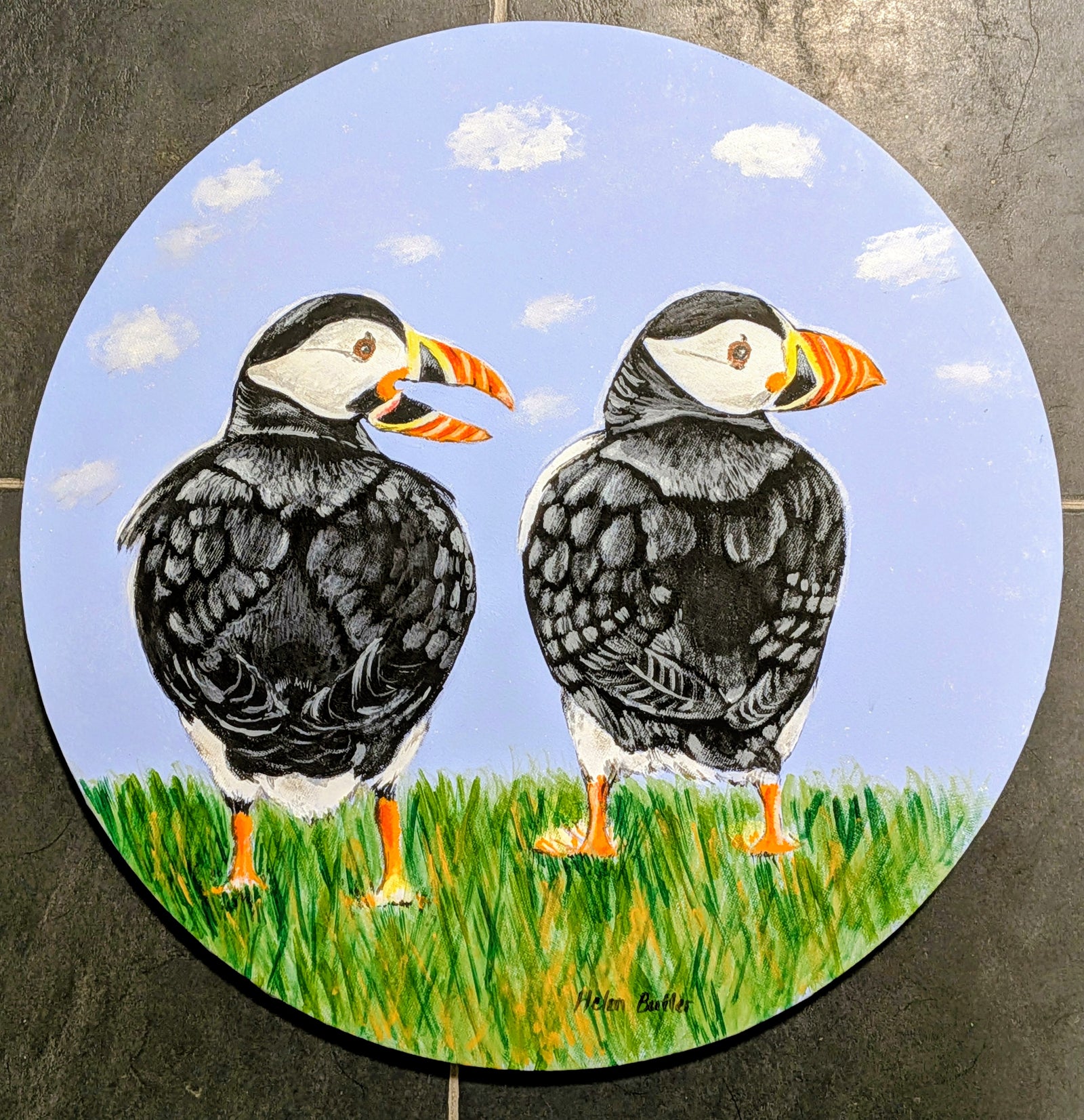 Helen Butler - 'Sunny Afternoons on Lunga, Argyll'