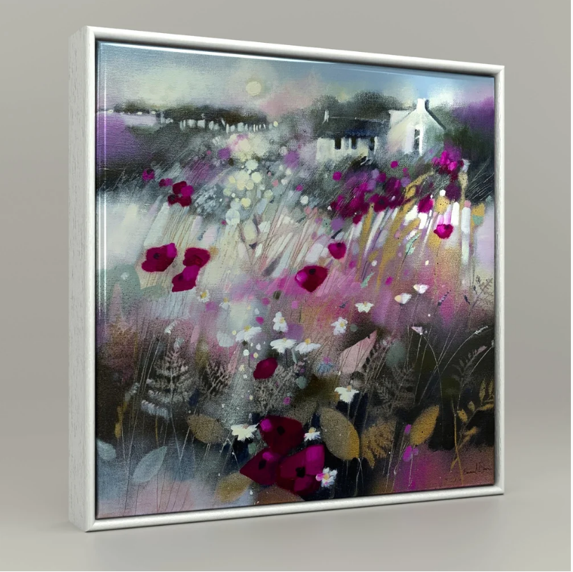 Emma S. Davis - 'Perthshire Poppies in Pink'