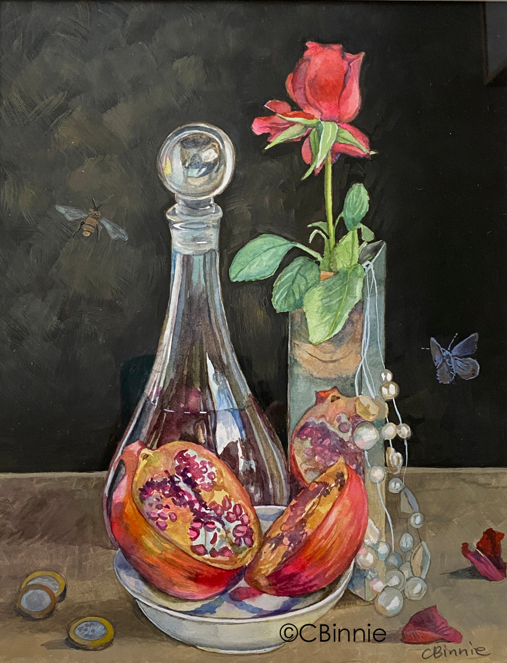 Carol Binnie - 'Red Vanitas'