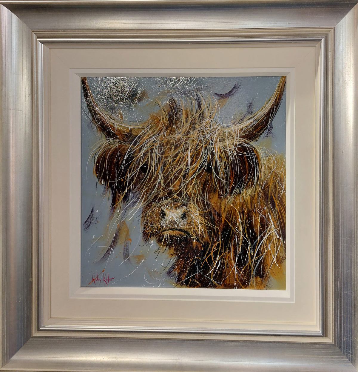 Ruby Keller Ruby Keller - A Favourite Highland Face - MacGregor Fine Art