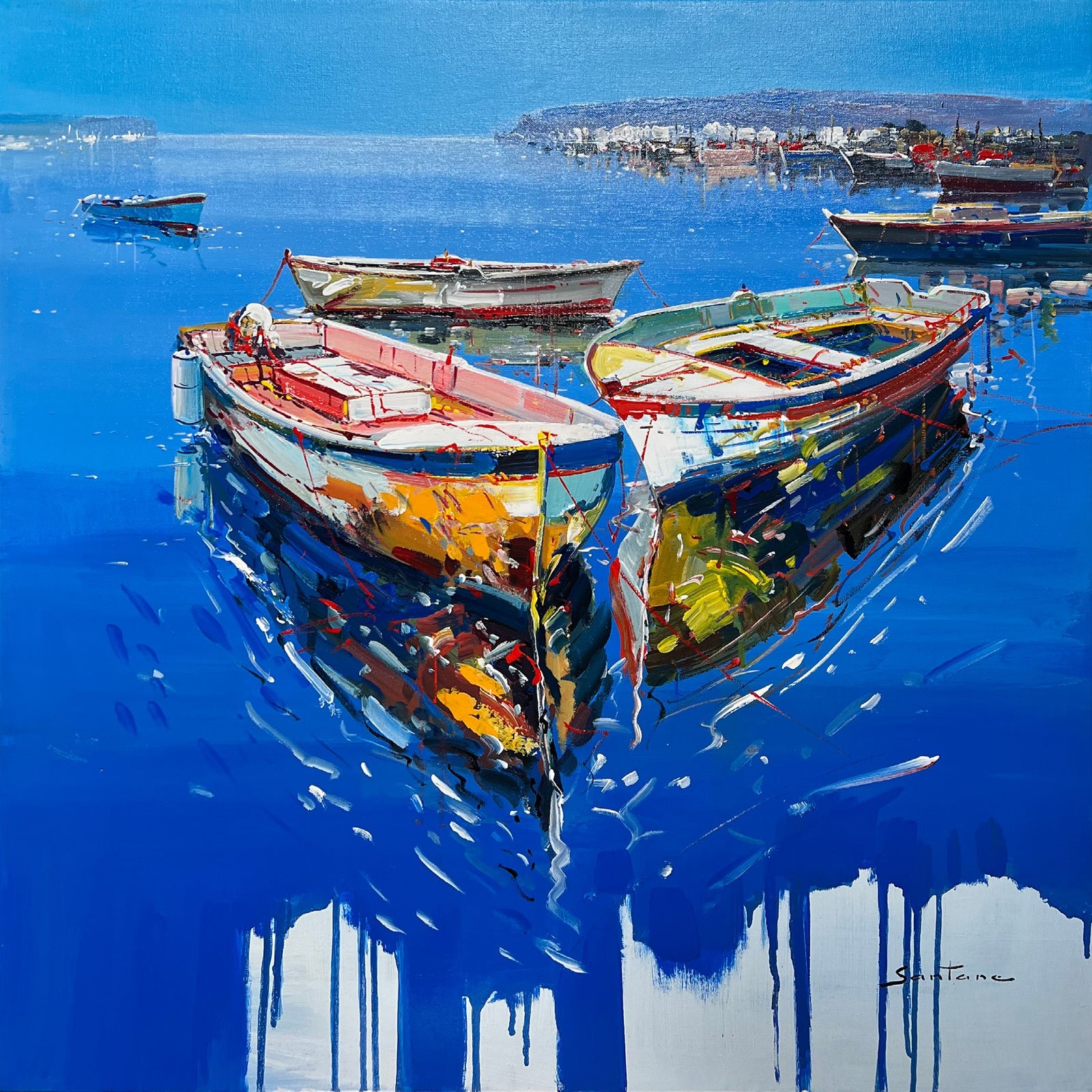 Francisco Santana - 'Calm Waters IV'