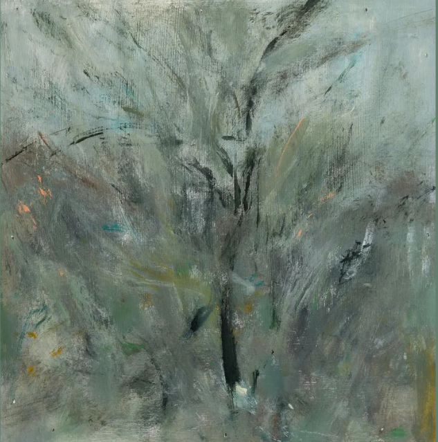 Qianyi Zhu - ‘Shifting Green II, Echoes in the Breath’