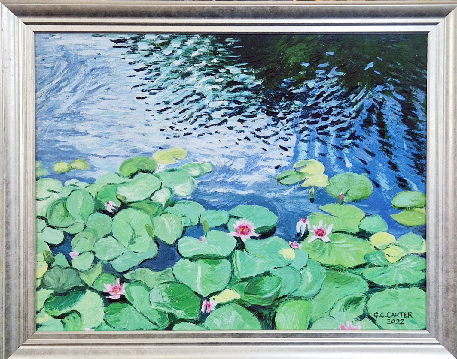 Graham Carter - 'Waterlilies at Rouken Glen'
