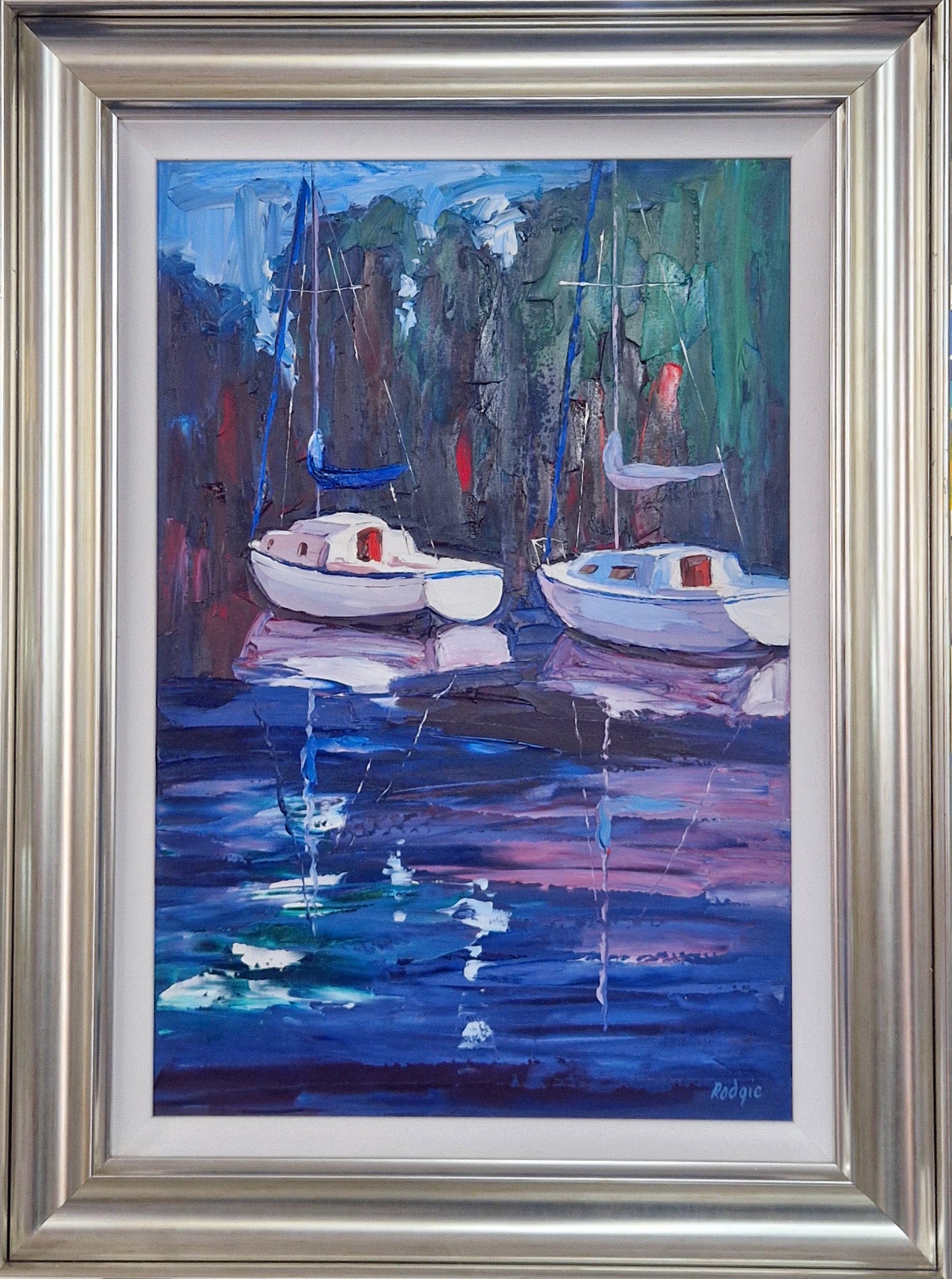 Lynn Rodgie - 'Crammond Sailboats'