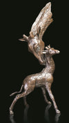 Bronze - Giraffe and Calf