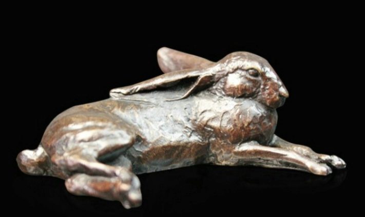 Bronze - Small Hare Lying