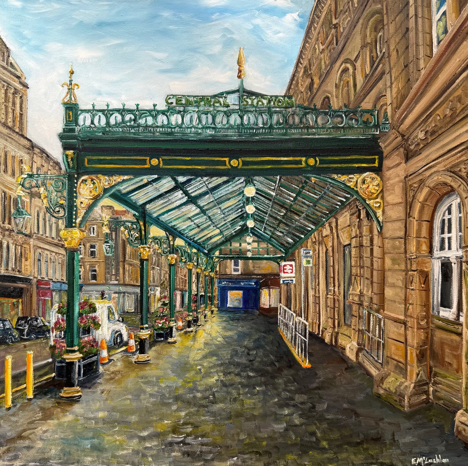 Emma McLachlan  - 'Glasgow Central Station'