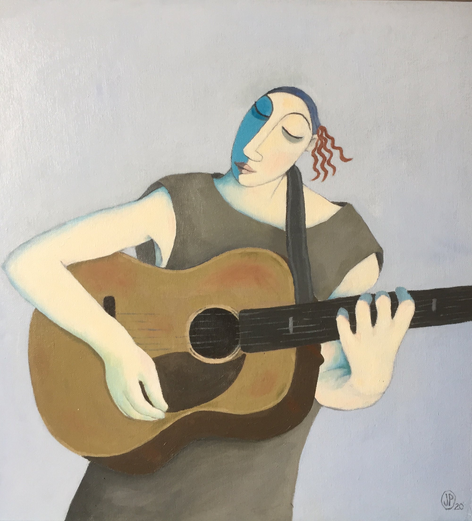 Joanna Powell - 'The Guitarist in Khaki'