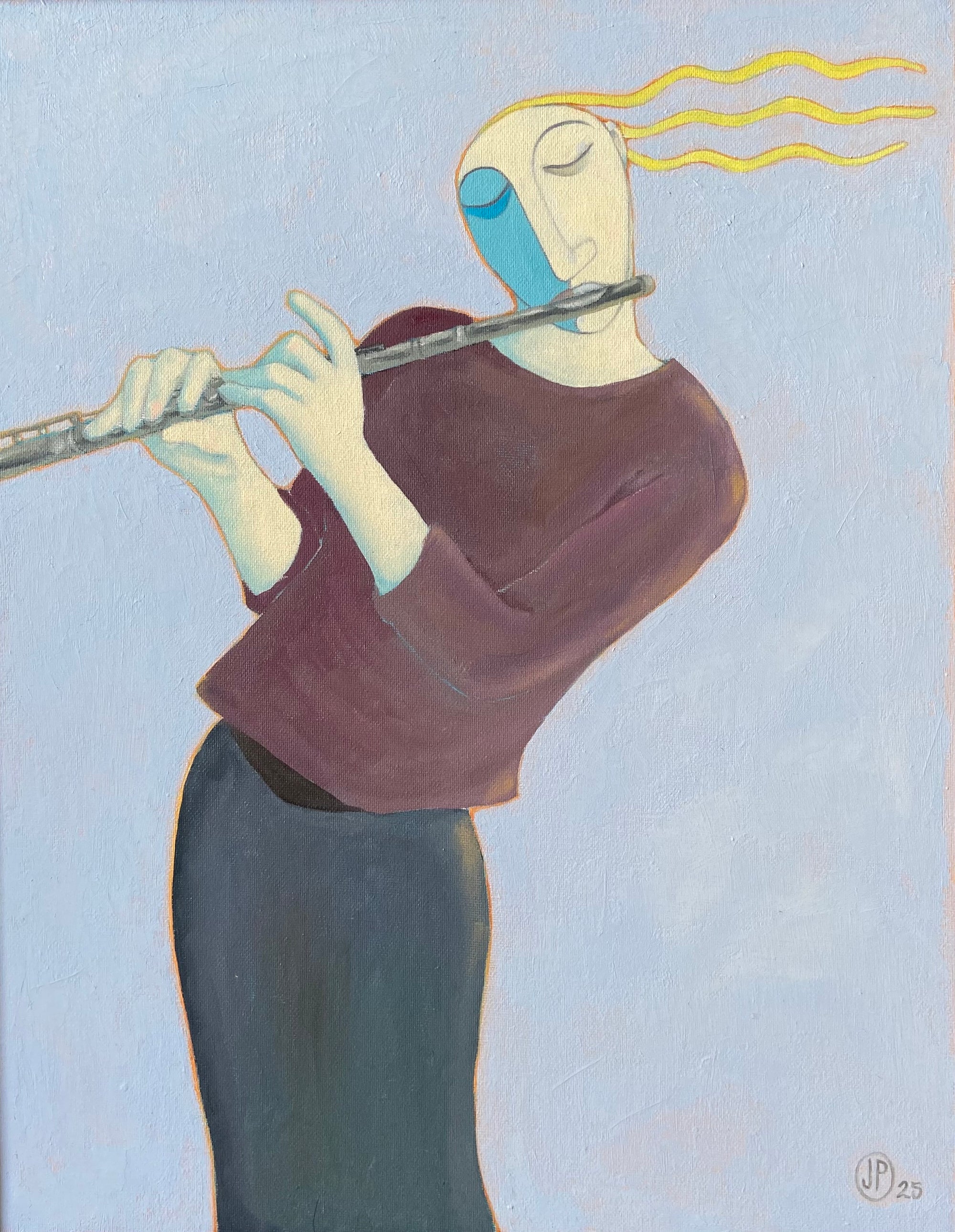 Joanna Powell - 'The Flute Player with Yellow Hair'