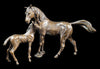 Mare and Foal Bronze figurine - 1170