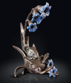 Mouse with bluebells, bronze, Limited Edition - 1174