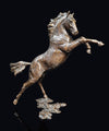 Horse Rearing, Bronze - 1171