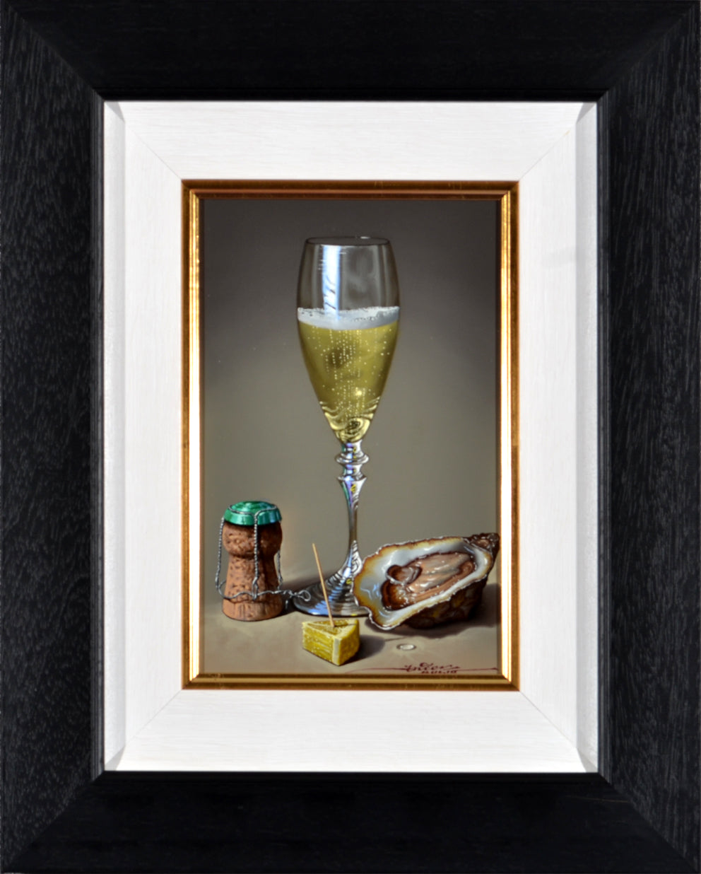 Javier Mulio - Champagne with Oysters