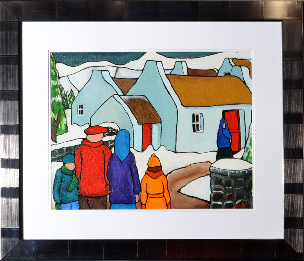 Martin Lavery - Cottages In Winter