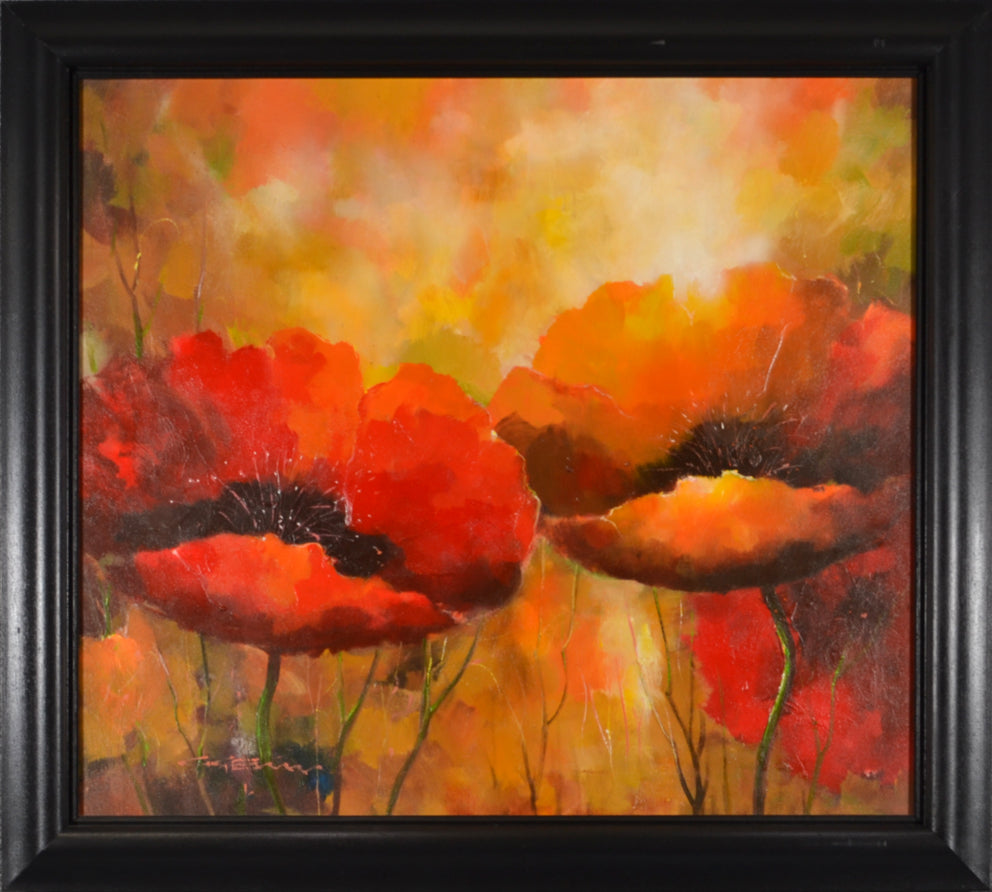 Gunther Georg Burr - Dazzling Poppies (ii)