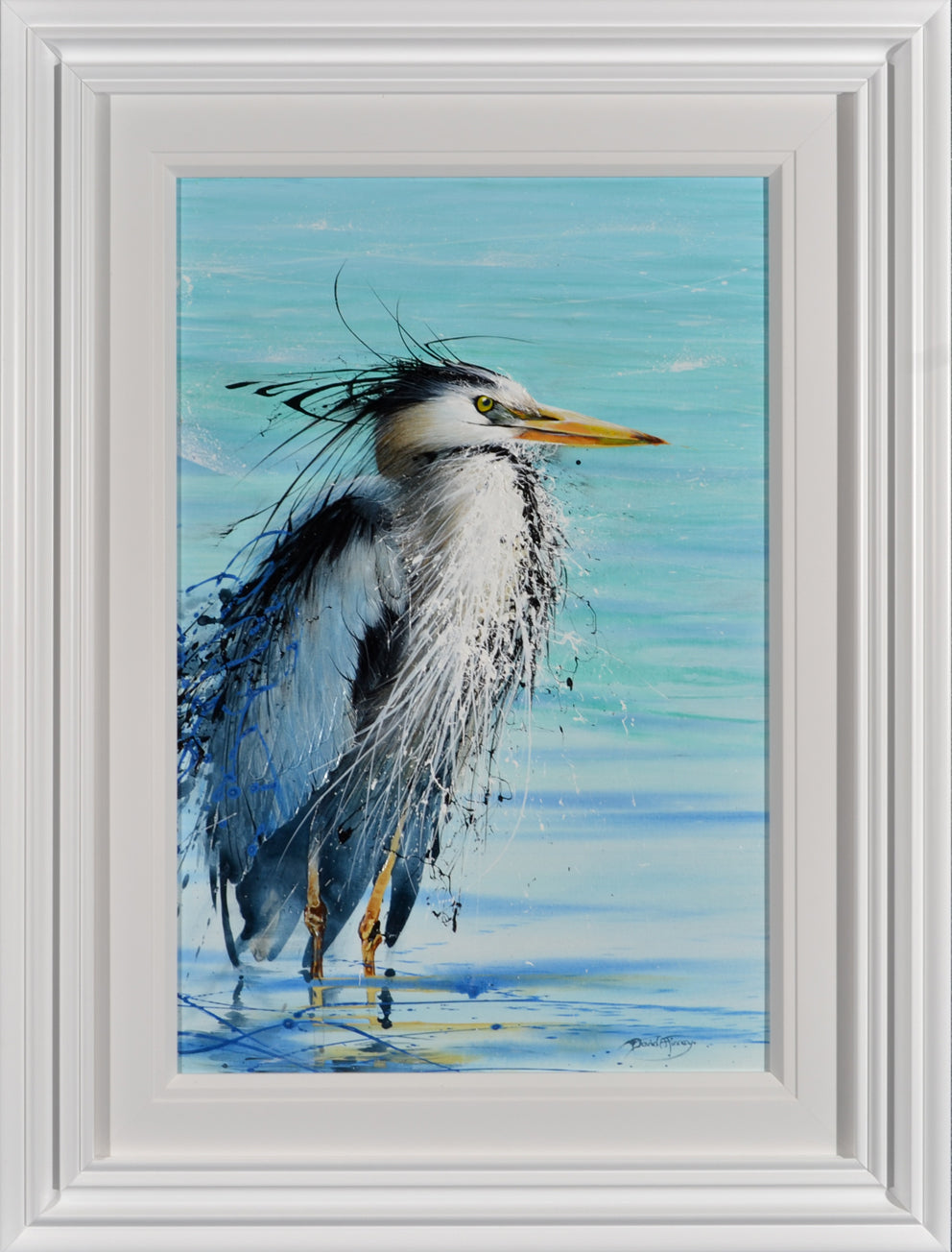 David Finney - Watchful Heron