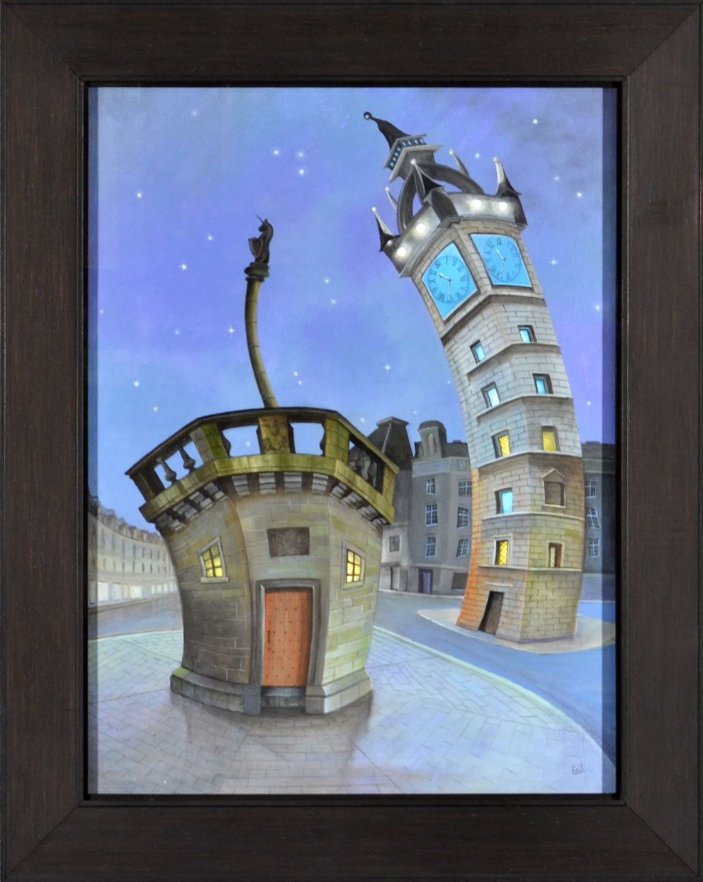 Gail Stirling Robertson - Mercat Cross & Tolbooth Steeple