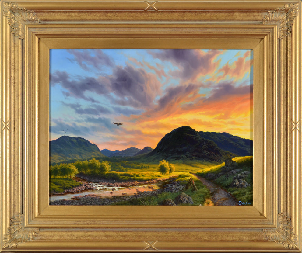 Daniel Wallace - Sunset On River Etive