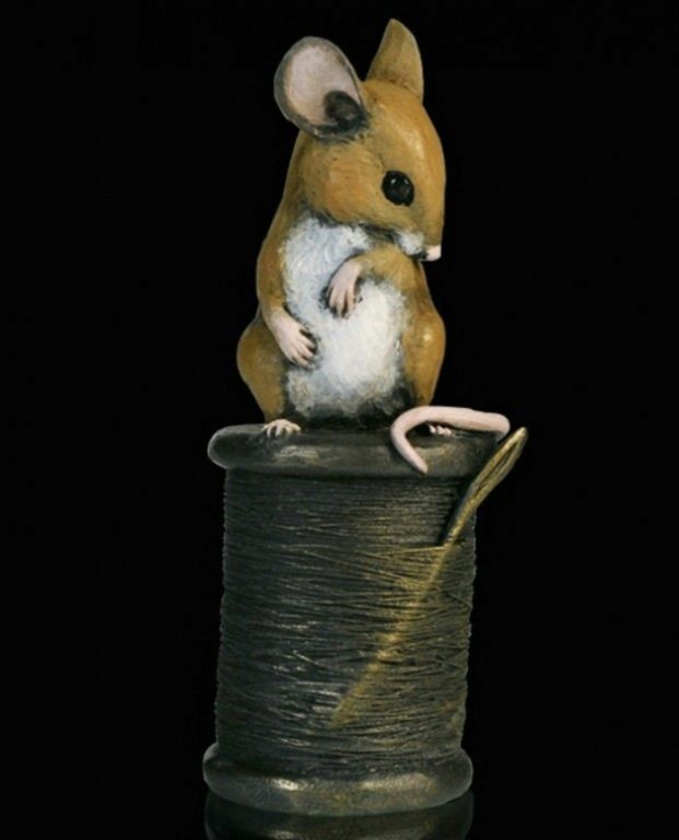 Mouse on a Cotton Reel - 230BR